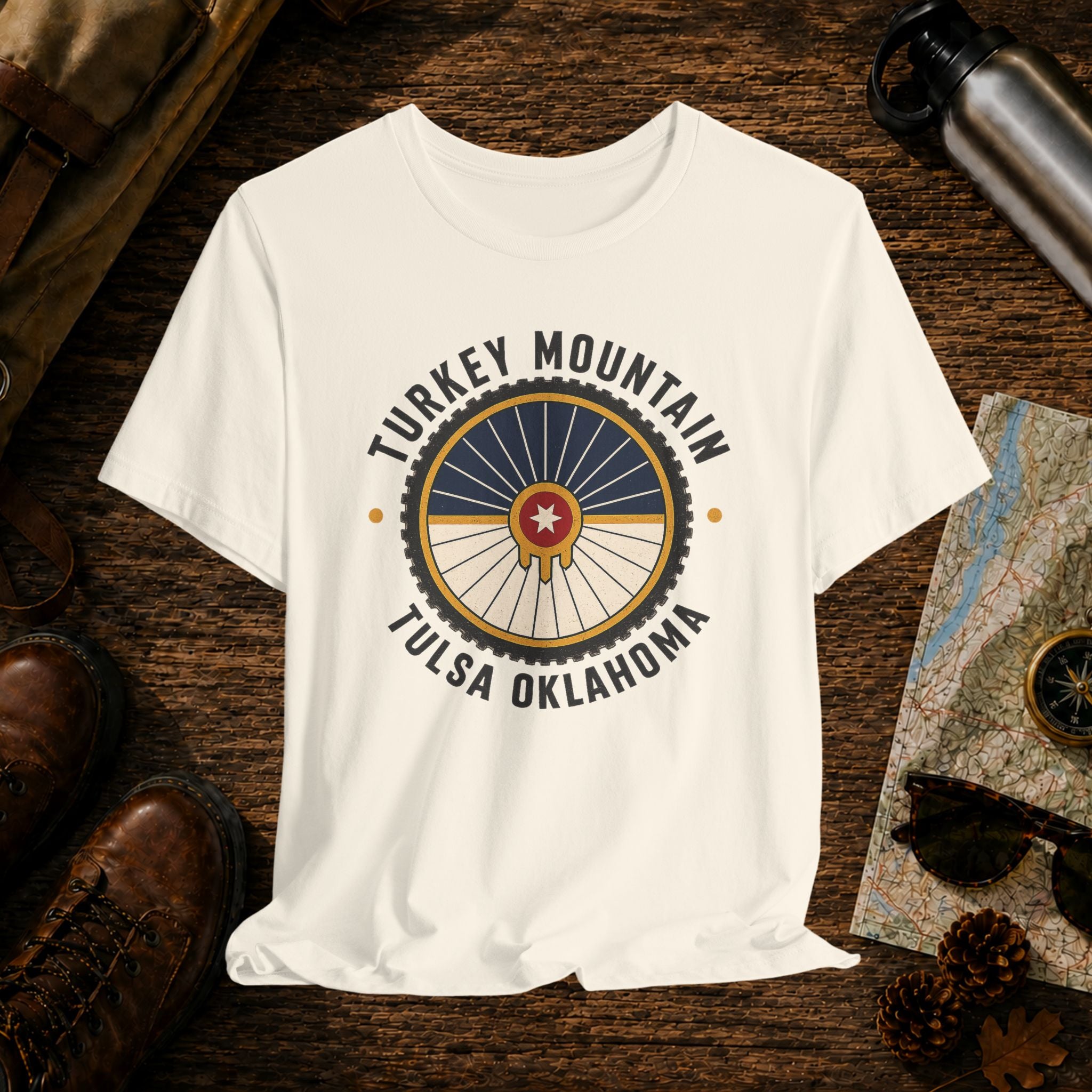 Tulsa Flag Mountain Bike Wheel Turkey - Bella