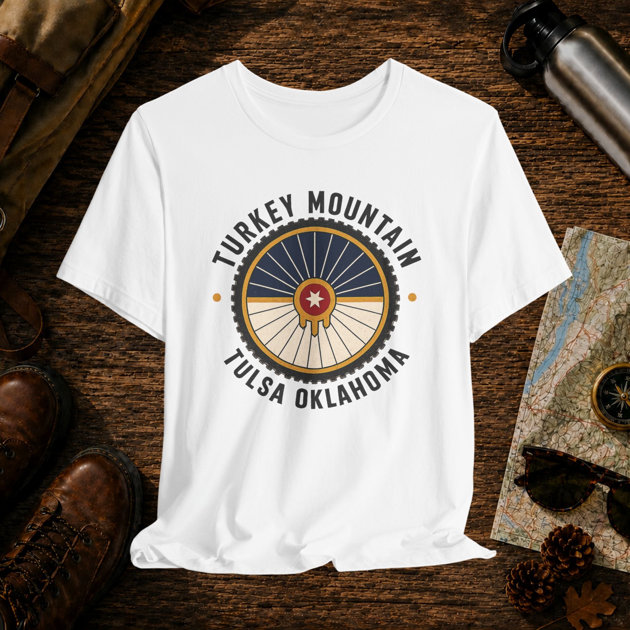 Tulsa Flag Mountain Bike Wheel Turkey - Bella
