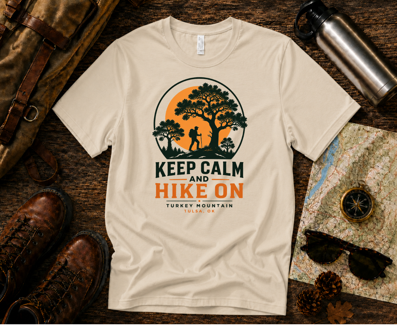 Keep Calm Turkey Mountain - Tulsa