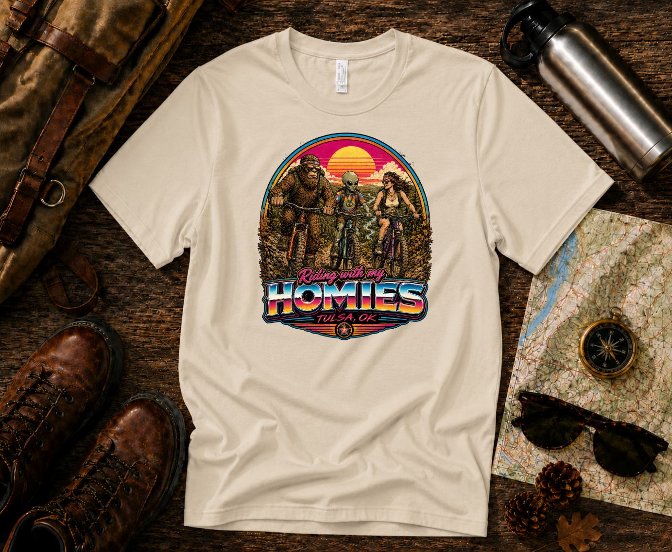 Riding with my Homies - Turkey Mountain