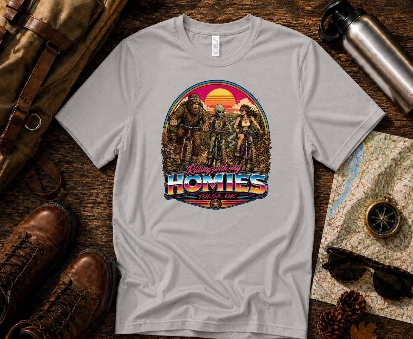 Riding with my Homies - Turkey Mountain